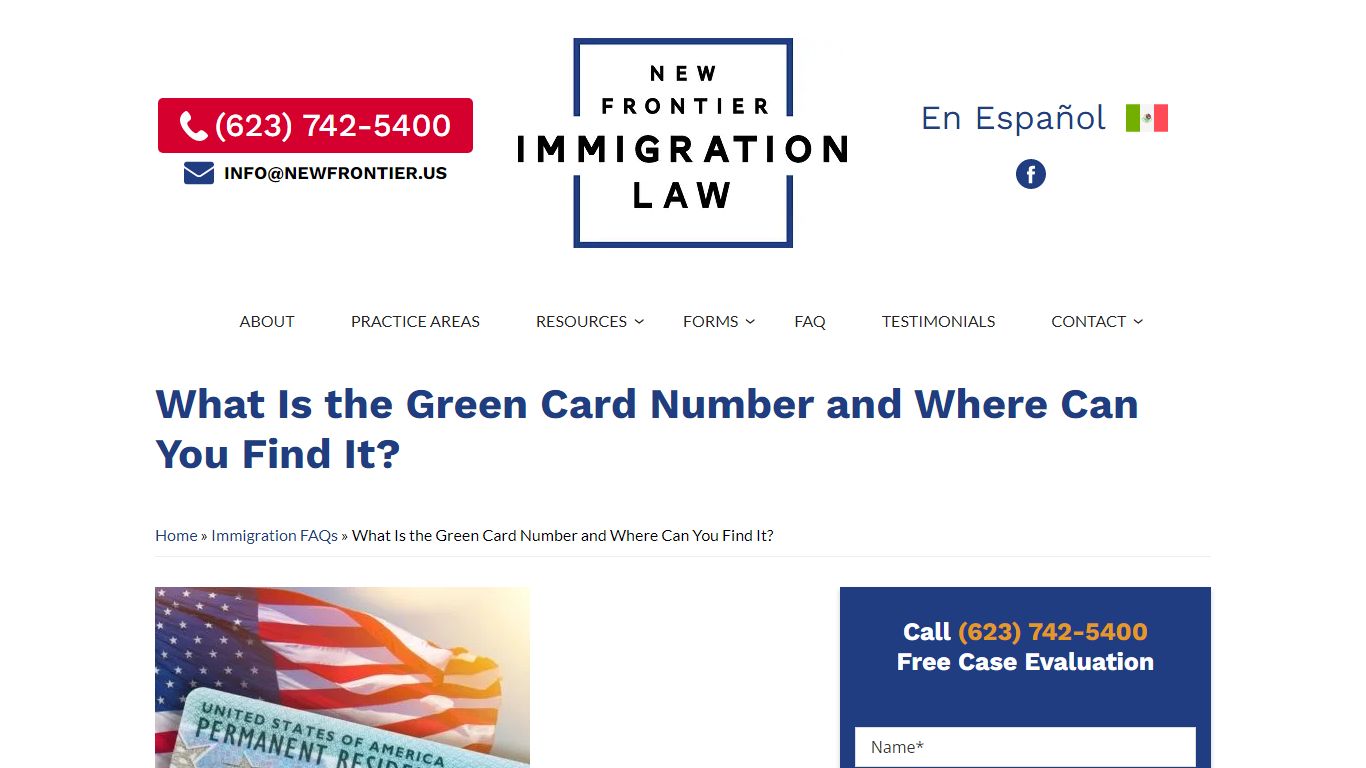 What is the Green Card Number and Where Can You Find It?