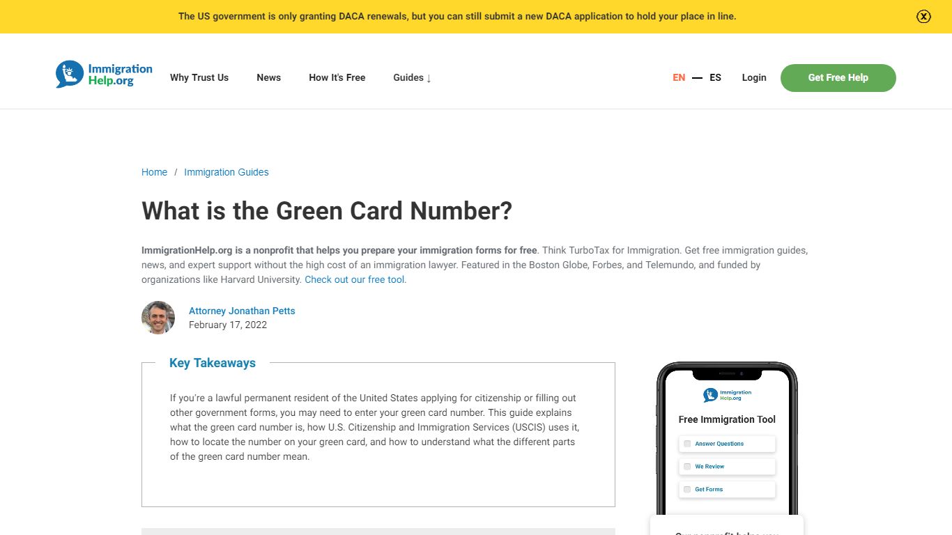 What is the Green Card Number? - Immigration Help
